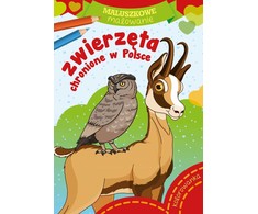Skrzat Wydawnictwo Skrzat Vaikų tapyba. Lenkijoje saugomi gyvūnai