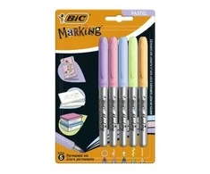 Bic MARKER PERMAN OKR 5KOL BC PAST B/C
