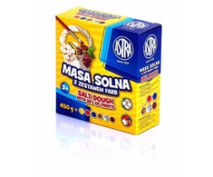 Druskos tešla 450 g 6 spalvų dažai ASTRA 324109001
