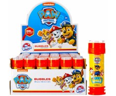 Lean Toys Paw Patrol muilo burbulai 55 ml, raudoni
