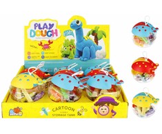 Mega Creative 0115 PLASTIKO PASTA SU PRIEDAIS BIEDRONKA 11CM SPALVOS
