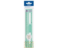 :Liniuotė 20cm su laikikliu 357801NL MILAN