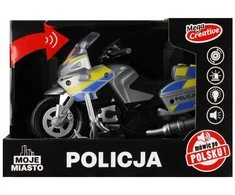 Motociklų policija Moje Miasto MEGA CREATIVE 520415