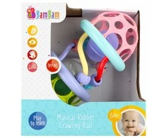Bambam Muzikinis guminis kamuolys BAM BAM 429201