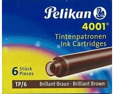 Pelikan Kapsulės TP/ 6 rudos