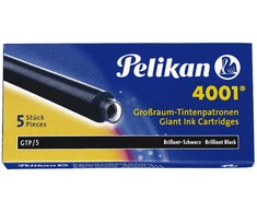 Pelikan Rašalo kapsulės GTP/5 mėlynos, ilgos