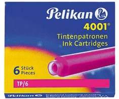 Pelikan Kapsulės TP/ 6 violetinės