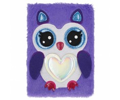 Pliušinis sąsiuvinis A5 Heart STARPAK 527837