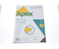 A4 įrišimo viršelis Apex Delta odinis juodas FELLOWES 6501001