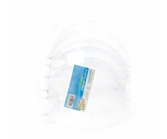 Craft With Fun Dekoratyvinis plastikinis papuošalas Bauble 18cm kalėdinis DARBAS SU LINKSMU 463824