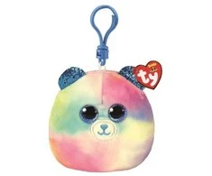 Raktų pakabukas TY Mascot raktų pakabukas TY Squish-a-Boos HOPE pastelinis meškiukas 8.5cm 39566