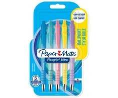 Papermate Tušinukas Paper Mate Flexgrip Ultra Pastel RT 1,0mm Mėlyna 5 vnt. - 2162277