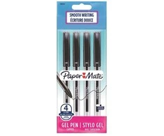 Papermate Paper Mate Jiffy gelinis tušinukas 0,5 mm juodos spalvos 4 vnt. - 2084415