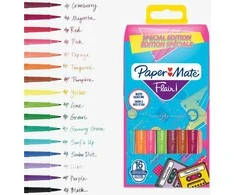 Flomasteriai Papermate Flair Retro Mix | galiukas medium (0,7 mm) | 16 vnt. - 2180625