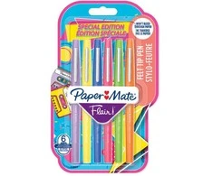 Flomasteriai Papermate Flair Retro Mix | galiukas medium (0,7 mm) | 6 vnt. - 2180626