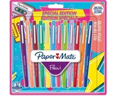 Flomasteriai Papermate Flair Retro Mix | galiukas medium (0,7 mm) | 12 vnt. - 2180627