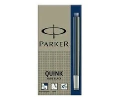 Rašalo kapsulės Parker Standard Tamsiai mėlyna 5 vnt - 1950385