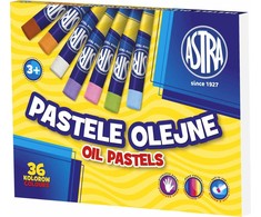Astra Aliejiniai pasteliai. 36 spalvos.