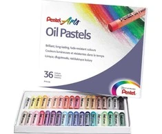 Aliejinės pastelės Pentel, 36 vnt