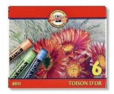Pastelė kreidinė 6sp.KOH-I-NOOR 8511