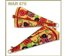 Warta Dėklas "pizza" mokyklai, "cordura" medžiaga, 27x13x5cm
