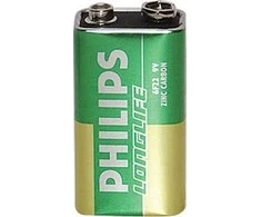 GP Baterija PHILIPS 6F22 9V Longlife