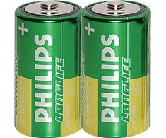Baterija R20 PHILIPS LONGLIFE 701 FOL OP2SZT