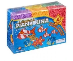 ARTANDPLAY Glitter modeliavimo putos 6 spalvos Piankolina 10001606 ART AND PLAY