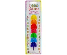 Kolorowe Baloniki Trendhaus Good Feelings - Sumaunamas pieštukas - Vaivorykštė (7 spalvos) ( TH956309 )