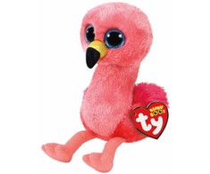 TY Beanie Boos pliušinis rožinis flamingas GILDA 15,5cm, TY36848