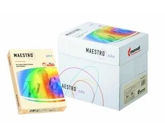 Maestro Spalvotas biuro popierius IQ, A4, 160g, OR43, oranžinės spalvos, 250 lapų