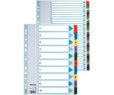 Esselte A4 Mylar Užtaisas A-Z Alphabetical (10K055F)