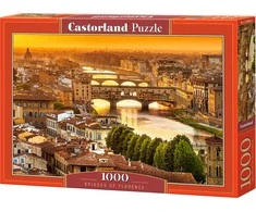 Castorland Dėlionė 1000 vnt. - Florencijos tiltai