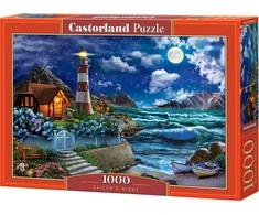 Castorland Dėlionė 1000 vnt. - Jūreivio naktis