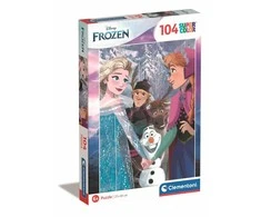 Clementoni Dėlionė 104 vnt. - Frozen