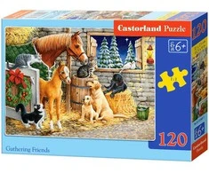 Castorland Dėlionė 120 vnt. - Draugų susibūrimas