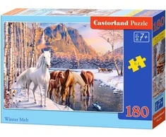 Castorland Dėlionė 180 vnt. - Žiema