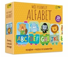 Foksal knygelė ir dėlionė Mano pirmoji abėcėlė 20 vnt. 98602