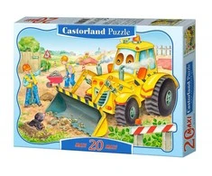 Castorland Dėlionė 20 vnt. - Buldozeris