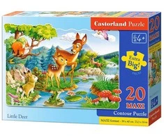 Castorland Dėlionė 20 vnt. - Mažasis elniukas
