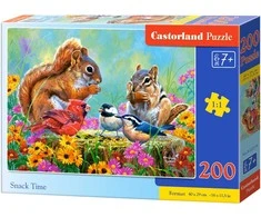 Castorland Dėlionė 200 vnt. - Užkandžių laikas