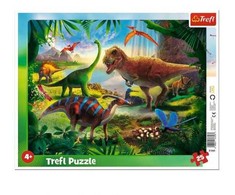 Trefl dėlionė 25 vnt. - Dinozaurai