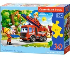 Castorland Dėlionė 30 vnt. - Ugniagesiai gelbėtojai