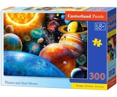 Castorland dėlionė Planets And Their Moons 300 det.