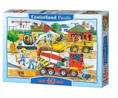 Castorland Dėlionė 40 vnt. - Statybos