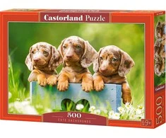 Castorland dėlionė Cute Duchshunds 500 det