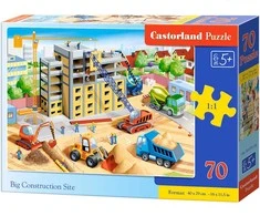 Castorland Dėlionė 70 vnt. - Statybvietė