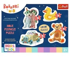 Trefl Dėlionė 18 vnt. - Babaski i Miś