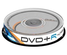 Omega Freestyle DVD+R 4.7GB 16x 10vnt velenas