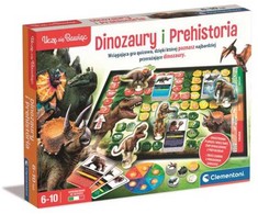 Clementoni CLE žaislai, kuriuos mokausi smagiai leisdamasis! Dinozaurai ir priešistorė 50804